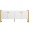 Buffet console Blanc-Dorè