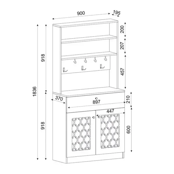 Meuble de cuisine et de rangement
