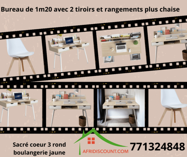 Karina bureau d'étude avec chaise