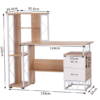 Bureau Table de travail avec 1 chaise