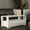 Table basse balina blanc