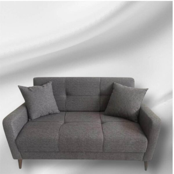 Salon aiken gris fonce 7 places