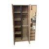 Armoire 3 portes avec miroir+ 3 Tiroirs