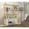 bibliotheque-olivie-l120cm-bois-blanc-et-metal-or-4.webp Bibliotheque-Ètagère-Dressing