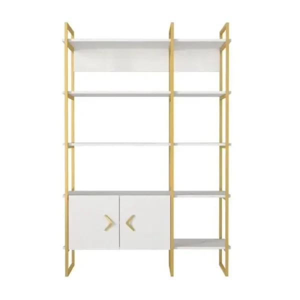 bibliotheque-olivie-l120cm-bois-blanc-et-metal-or.webp Bibliotheque-Ètagère-Dressing