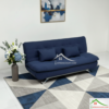 Canape transformable en Lit bleu