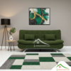 Canape convertible en lit vert
