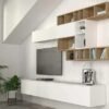 Meuble tv ulka blanc