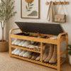 Banc rangement pour chaussures