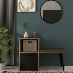 Meuble d'entrée - Banc d'entrèe avec miroir