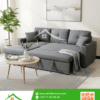 Canape -lit plus de coffre de rangement gris clair